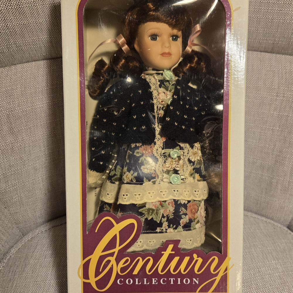 Hand Crafted Genuine Porcelain Doll-Century Collection